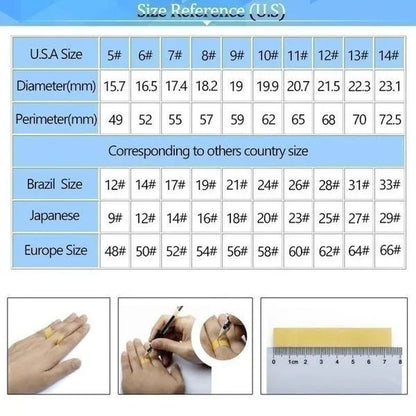 Classic Business Men's Fashion Silver Plated Gold Color White Cubic Zirconia Jewelry Boyfriend Gift Ring Anniversary Banquet Engagement Wedding Luxury Ring Jewelry Bague Homme Size 5-13