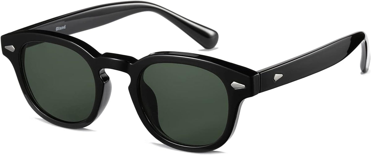 Unisex Vintage Retro Round Style Tinted Sunglasses For Men Women Fashion Circle Sun Glasses 46mm