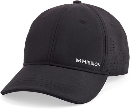 Cooling Vented Performance Hat Unisex One Size Cap for Workouts, Golf & Running, Sweat & Water Activated Technology