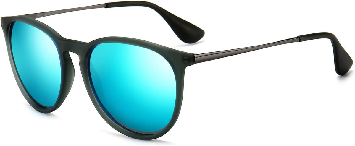 Vintage Round Sunglasses for Women Men Classic Retro Designer Style