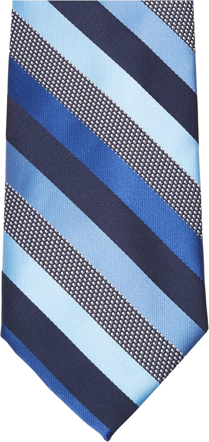Men'S Microfiber Stripped Tie Set
