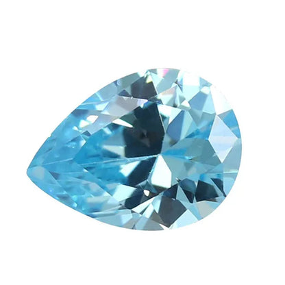 2PC Loose Gemstone Oval Cut Cubic Zirconia Stone Jewelry Production Craft Love Bead Grade VVS 6*8Mm /0.23*0.31Inch