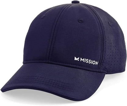 Cooling Vented Performance Hat Unisex One Size Cap for Workouts, Golf & Running, Sweat & Water Activated Technology