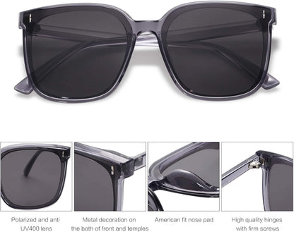 Trendy Oversized Sunglasses for Women and Men