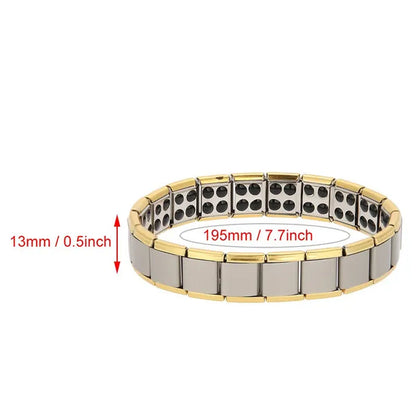 Germanium Titanium Steel Bracelet Magnet Health Healing Jewelry  dong