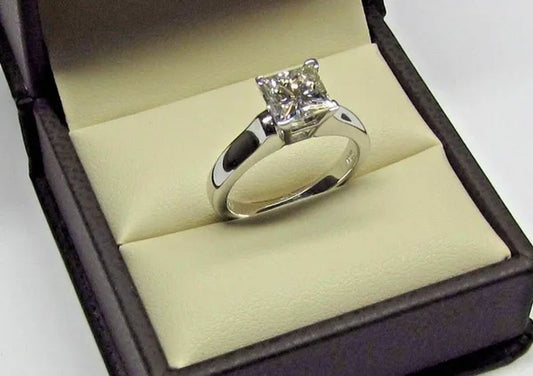 Sparkling 925 Sterling Silver Natural Gemstone White Sapphire Diamond Ring  Wedding Engagement Fine Jewelry Size 6 7 8 9 10