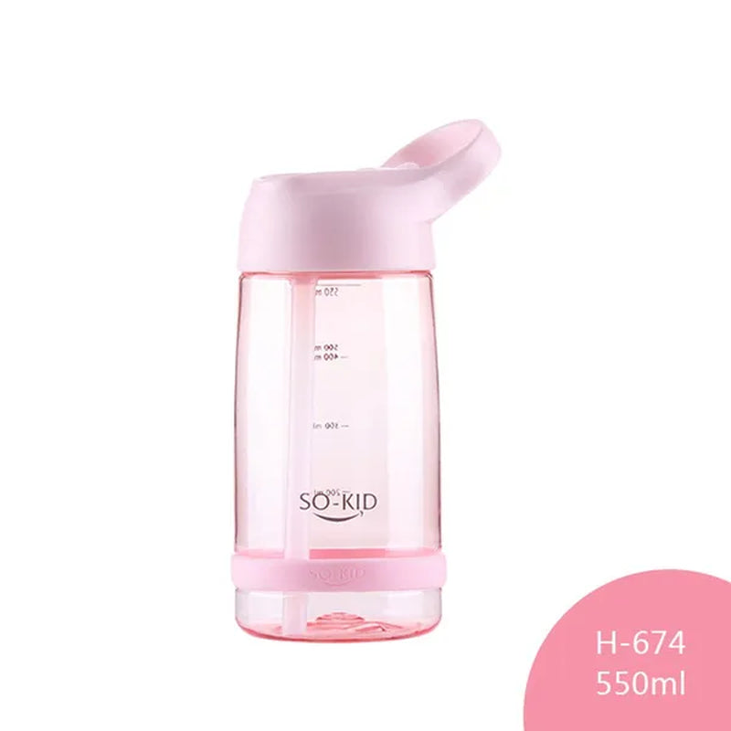 550/800/1000Ml Water Bottle with Straw, Portable Sports Shaking Bottle, Fitness Bottle, Children's Bottle, Baby Bottle