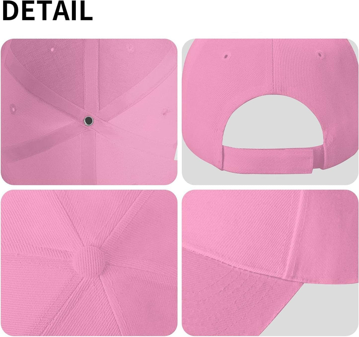 Funny-Muslim-Islam-Arabic-Islamic-Religious Allah God Be Gift Trucker Hat for Men Women Baseball Hat Snapback Golf Hat Pink