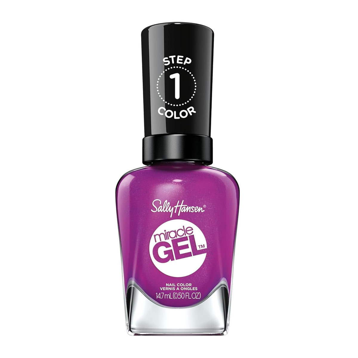 Miracle Gel Nail Polish, Shade Sheer Happiness 187 (Packaging May Vary)