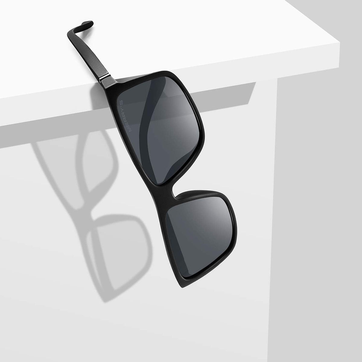 Rectangular Polarized Sports Sunglasses for Men Women Cycling Driving Fishing UV400 Protection S8225