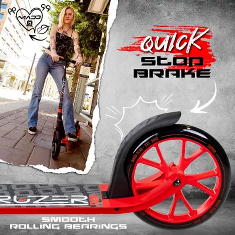 Madd Gear Kruzer Folding Height Adjustable Commuter Scooter