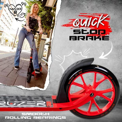 Madd Gear Kruzer Folding Height Adjustable Commuter Scooter