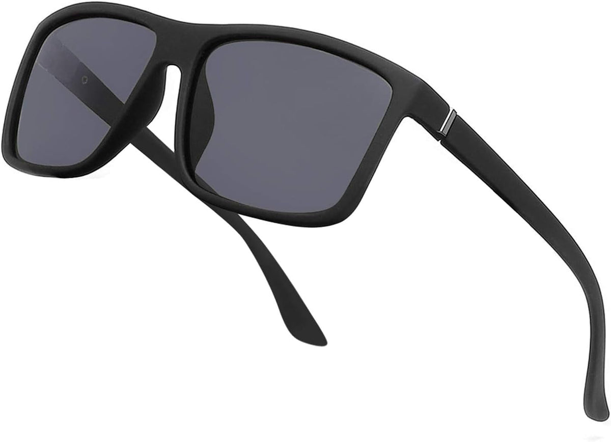 Men's Sports Polarized Sunglasses Square Frame Glasses NP1007