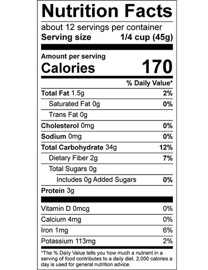 Andy’S Santee Gold Rice by | Long Grain Brown Rice | Gluten Free & Non GMO | Sugar Free, Delicious Non-Aromatic | Harvested in the USA | 1 Pack | 24 Oz (1.5Lb)