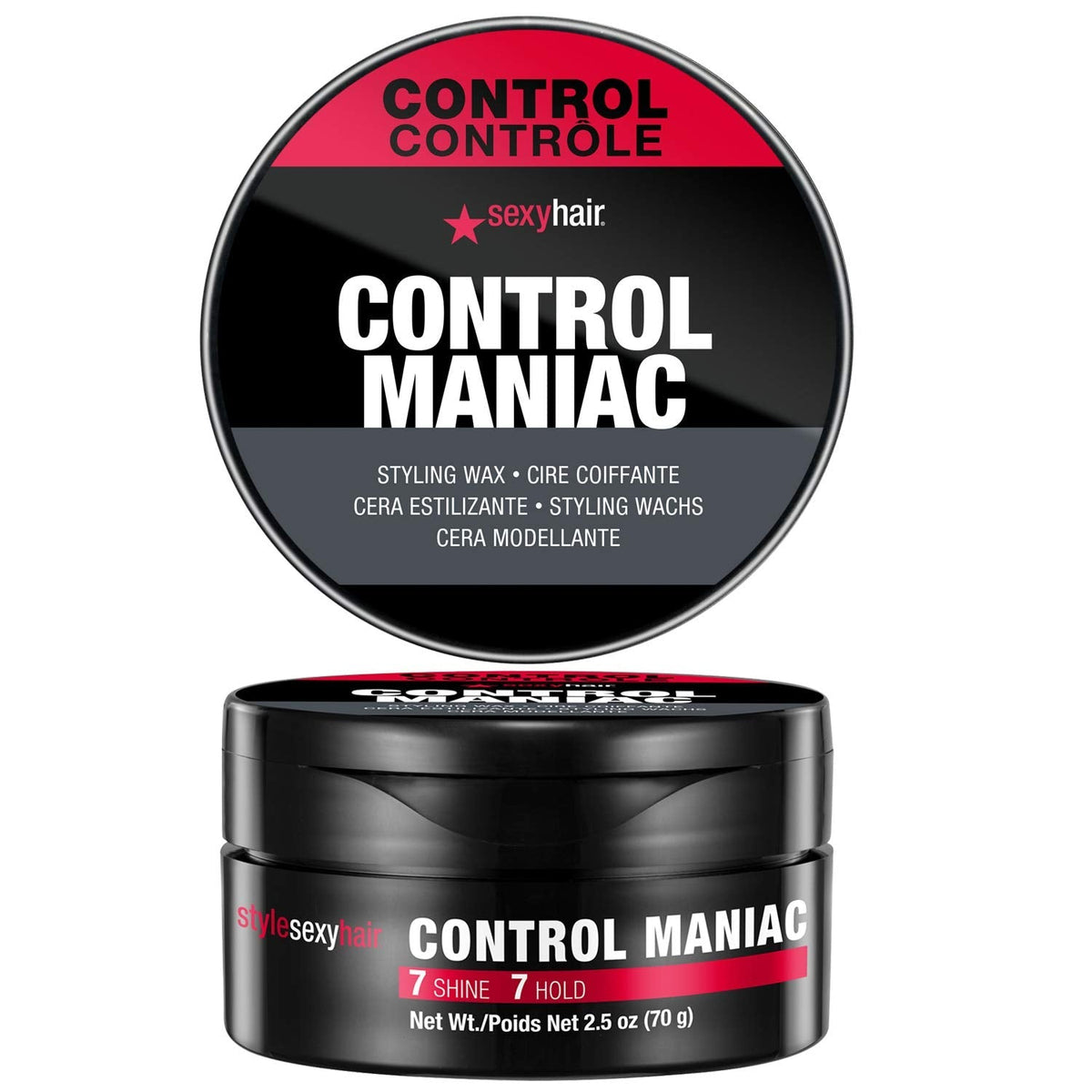 Style Control Maniac Styling Wax | Provides Definition | Long Lasting Shapes and Styles | Adds Shine