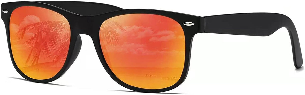 Sunglasses Men Polarized Sunglasses for Womens Trendy Retro Mirror Lens for Driving Fishing UV400 Protection