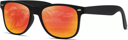 Sunglasses Men Polarized Sunglasses for Womens Trendy Retro Mirror Lens for Driving Fishing UV400 Protection