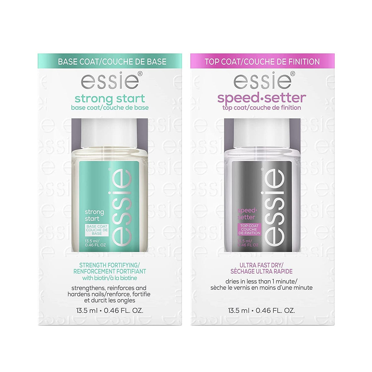 nail care, Protect Your Mani Kit, base coat & high-shine top coat, 8-free vegan, 1 kit