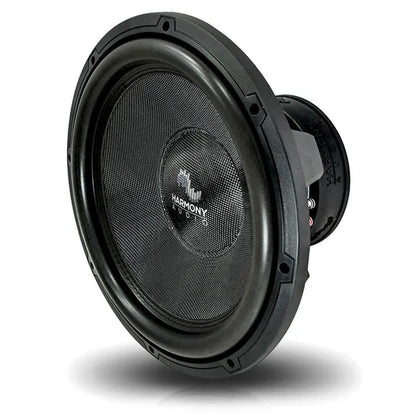 Harmony Audio HA-C154 Car Stereo Competition Carbon 15" Sub 2800W Dual 4 Ohm Subwoofer New