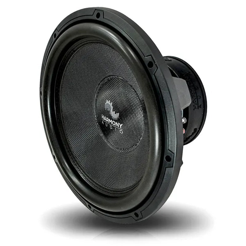 Harmony Audio HA-C154 Car Stereo Competition Carbon 15" Sub 2800W Dual 4 Ohm Subwoofer New