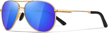 Sunglasses Men Polarized Aviator Sunglasses for Men Women Fishing Driving Sun glasses Metal Frame UV400 Protection