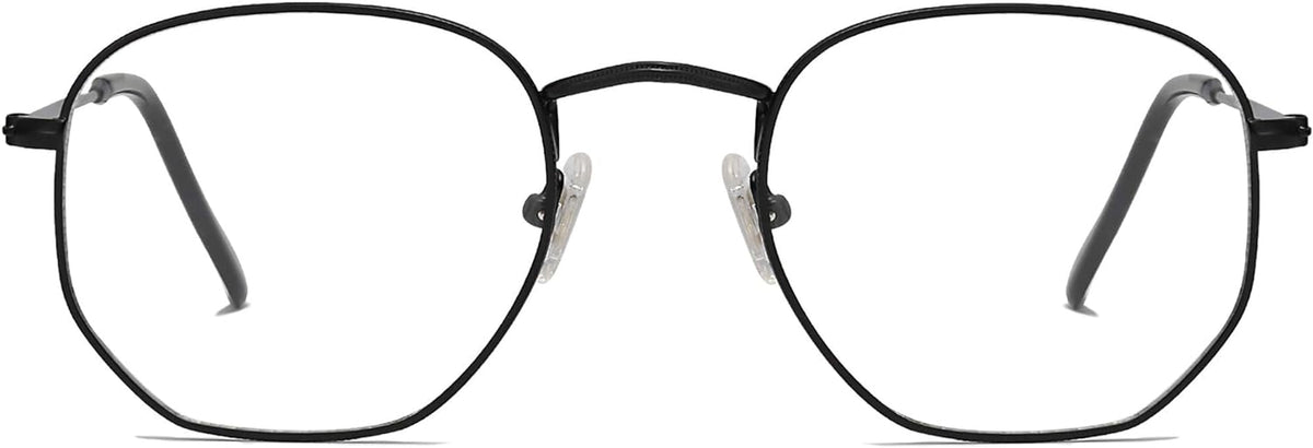Small Blue Light Blocking Glasses Hexagonal Eyeglasses Frame Anti Blue Ray Glasses One and Only SJ5036