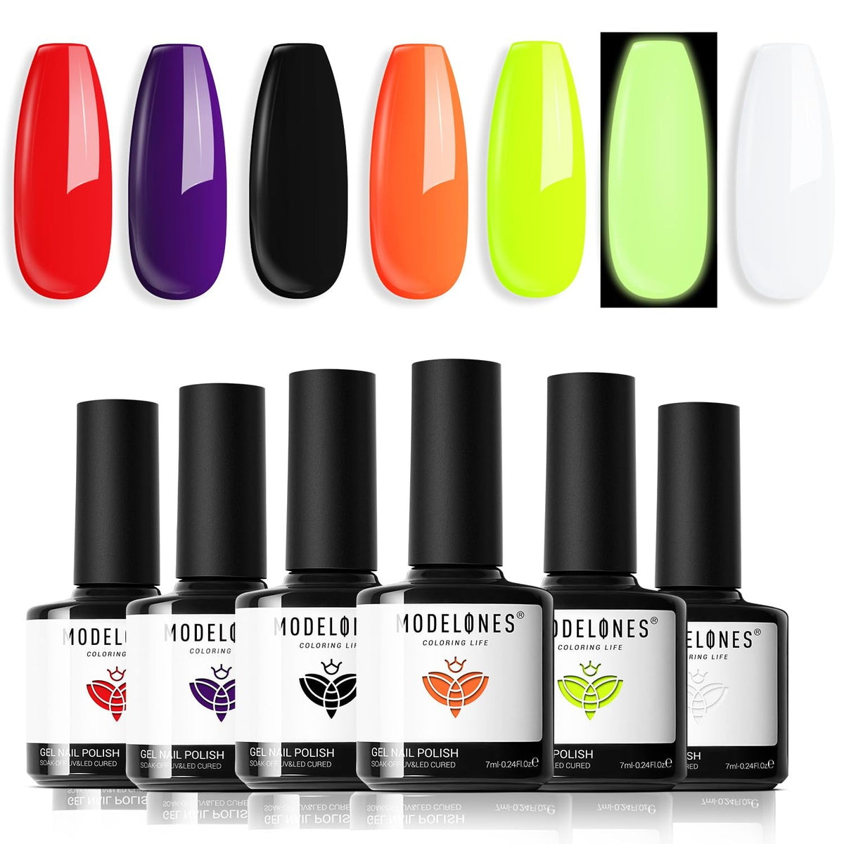 Gel Nail Polish Set, 6 Colors Easter Pastel Gel Polish Set with Nail Art Liner Brush, Soft Pink White Light Purple Blue Green Nude Spring Painting Nail Gel Polish Kit Mani DIY Salon Gifts