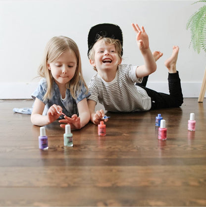 | 100% Non-Toxic Girls Nail Polish | Safe, Cruelty-free, Vegan, & Low Odor for Kids | Dragon Tears