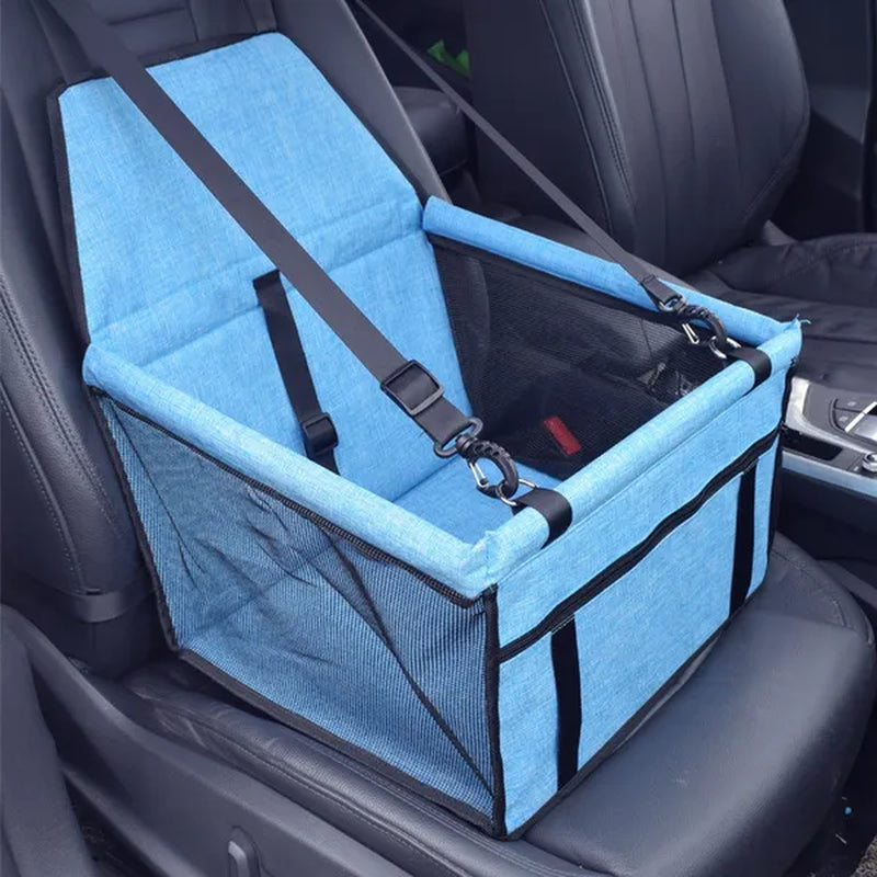 New Waterproof Dog Bag Pet Car Carrier Dog Carry Storage Bag Breathable Net Pet Booster Seat Cover Travel Carrier Bucket Basket 12 Colors