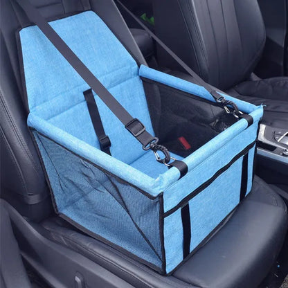 New Waterproof Dog Bag Pet Car Carrier Dog Carry Storage Bag Breathable Net Pet Booster Seat Cover Travel Carrier Bucket Basket 12 Colors