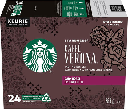 K-Cup Coffee Pods—Medium & Dark Roast Variety Pack for Keurig Brewers—100% Arabica—6 boxes (60 pods total)