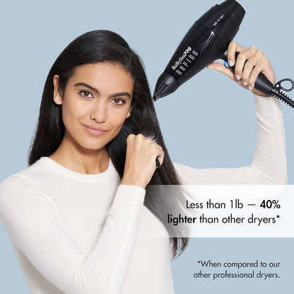 Nano Titanium Italian Rapido Hair Dryer - Professional, Lightweight 2000 Watt Blow Dryer