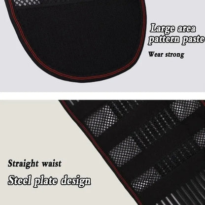 Adjustable Tourmaline Back Support Belt Brace Self-heating Magnetic Therapy Double Pull Waist Support Belt