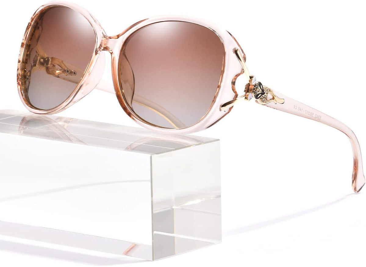 Sunglasses for Women Trendy Polarized Sunglasses Oversized Big Sun Glasses Ladies Shades UV Protection