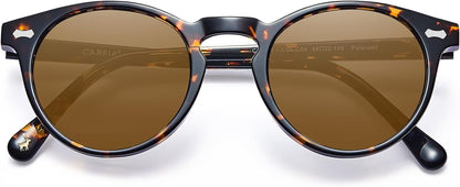Vintage Polarized Sunglasses for Men UV400 Protection Retro Fashion Eyewear Hand-crafted Acetate Frame CA5288L