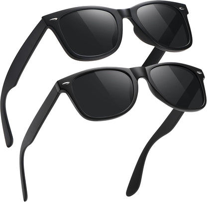 Polarized Sunglasses for Men Women Classic Retro Sun Glasses for Driving Fishing UV Protection