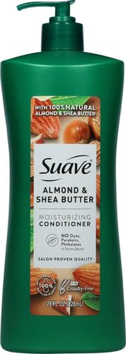 Professionals Moisturizing Conditioner for Dry Hair Almond and Shea Butter Paraben-Free and Dye-Free Deep Hair 28 Oz