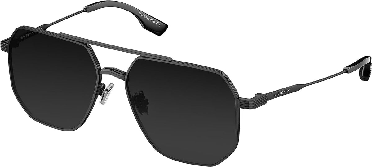 Aviator Sunglasses for Men Women Polarized Driving Classic Shades - UV 400 Protection with Accessories 60MM