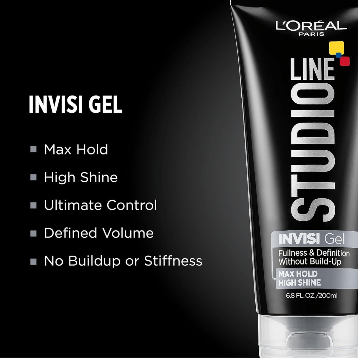 Studio Line INVISI Gel, Strong Hold 6.80 Oz