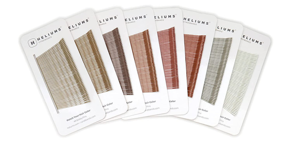 Bobby Pins - Auburn Red - 2 Inch Wavy Hair Pins, Color Matched for Redheads, 48 Count