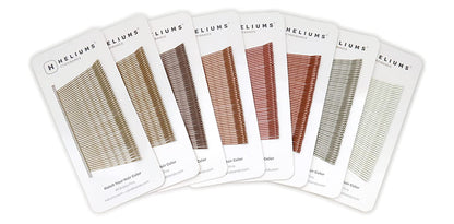 Bobby Pins - Auburn Red - 2 Inch Wavy Hair Pins, Color Matched for Redheads, 48 Count