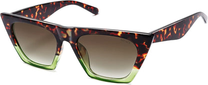 Oversized Square Cateye Polarized Sunglasses for Women Men Big Trendy Sunnies SJ2115