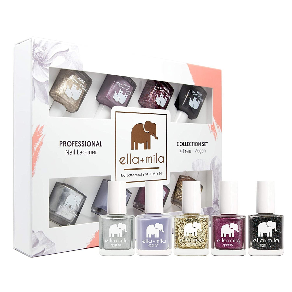 Professional Nail Polish Set - Quick Dry Nail Polish - Long-Lasting & Chip Resistant Nail Polish Kit (Dream Collection A 8 Pack - 0.45 fl oz each)