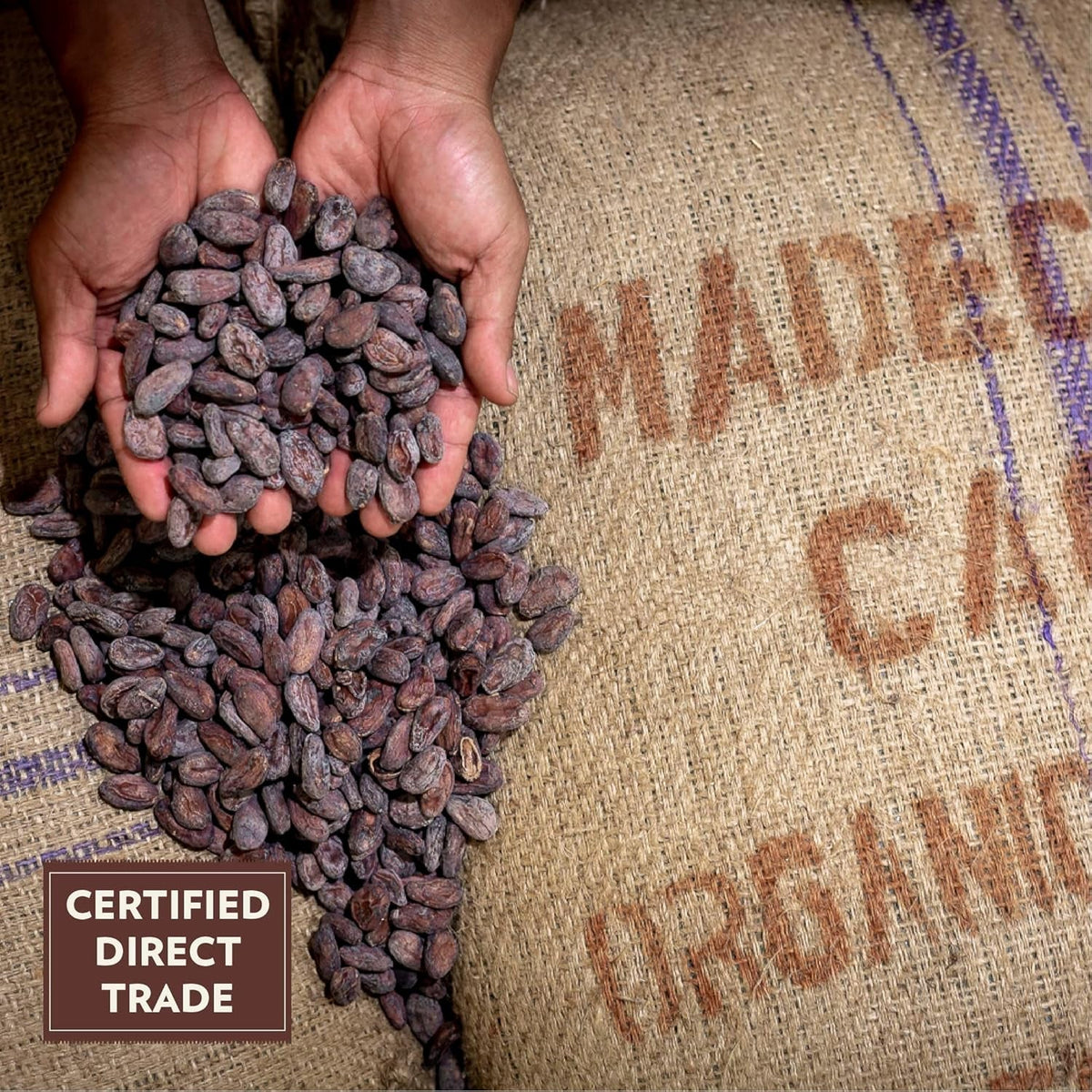 Chocolate | 92% Pure Dark Chocolate Melts, 7Oz Pack | USDA Organic, Direct Trade, Vegan, Kosher, Non-Gmo | Single Origin Uganda Chocolate Perfect for Snacking or Baking