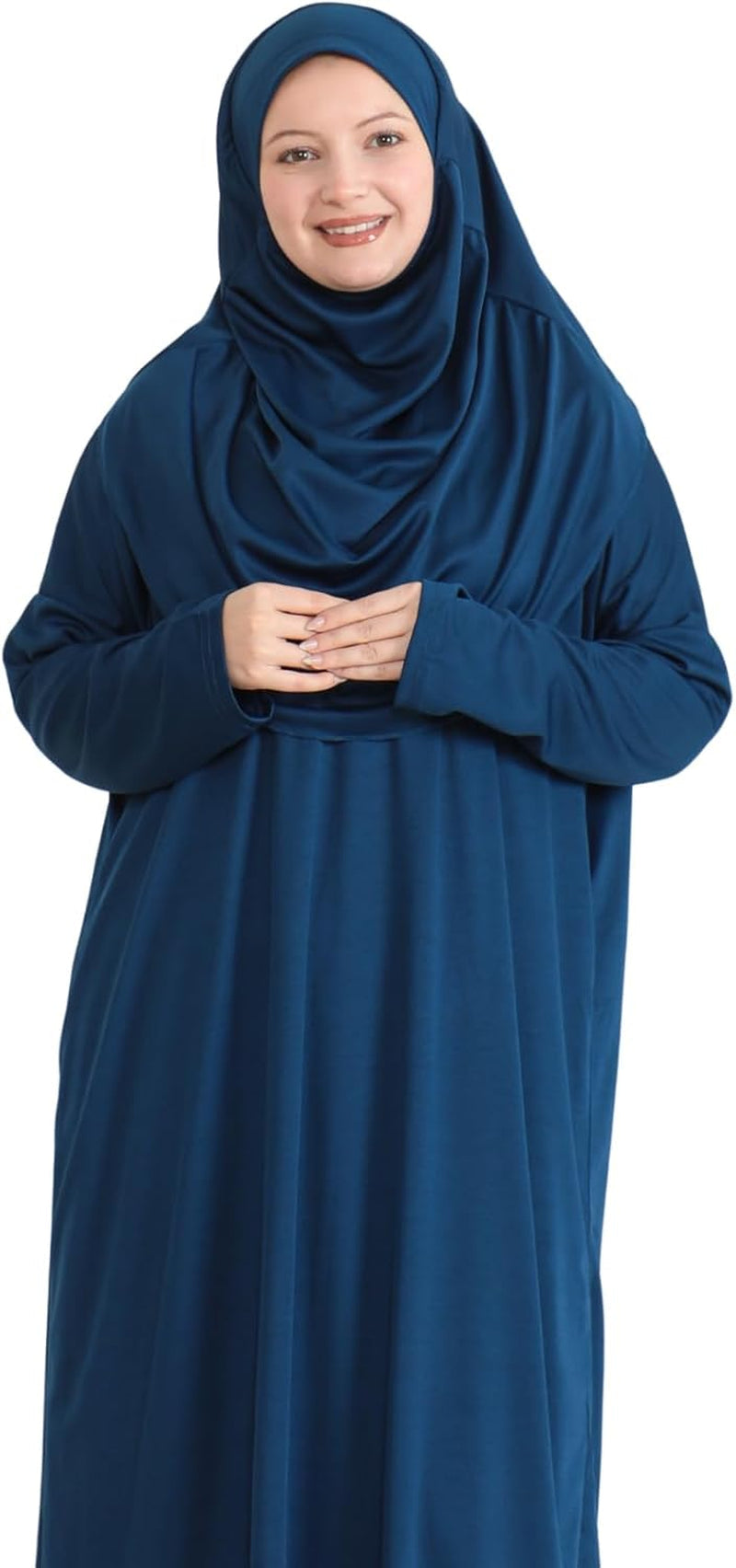 Muslim Dress for Women with Hijab, Abaya, Instant Prayer Clothes Set, Islamic Wear, Dubai Kaftan Jilbab Burqa