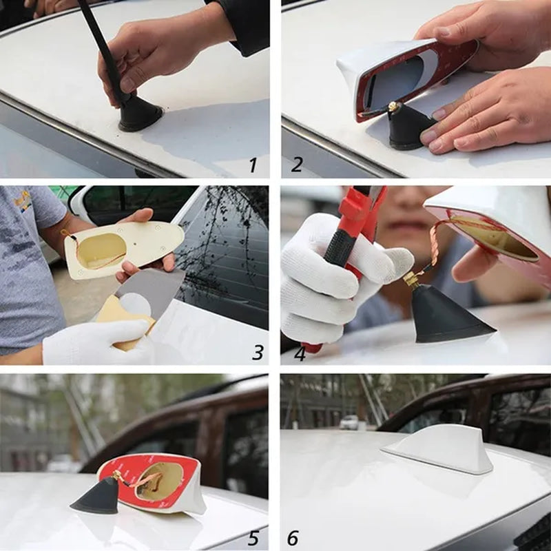 Car Shark Fin Antenna Auto Radio Signal Aerials Roof Antennas for Bmw/Honda/Toyota/Hyundai/Vw/Kia/Nissan Car Styling