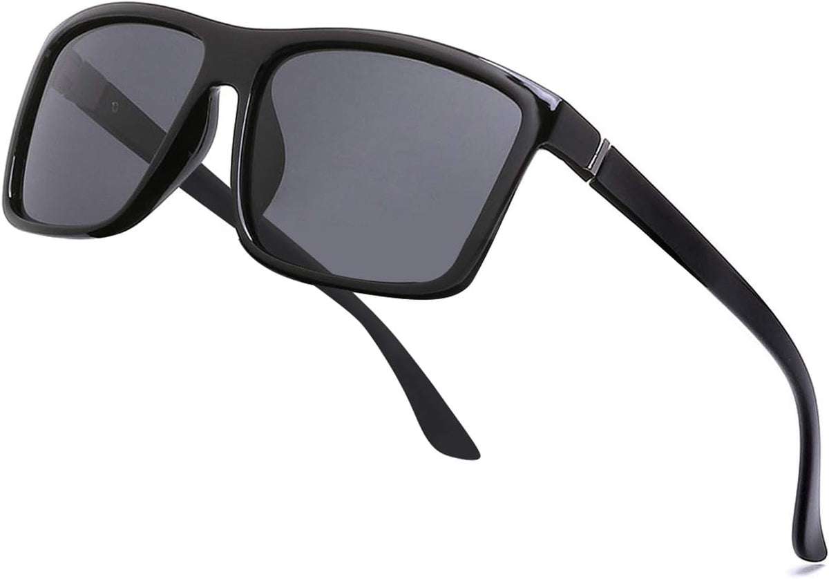 Men's Sports Polarized Sunglasses Square Frame Glasses NP1007