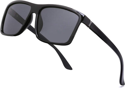 Men's Sports Polarized Sunglasses Square Frame Glasses NP1007
