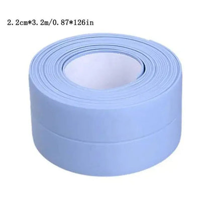 Waterproof Self-Adhesive PVC Sealing Strip Tape - Perfect for Bathroom Shower Sink & Toilet!