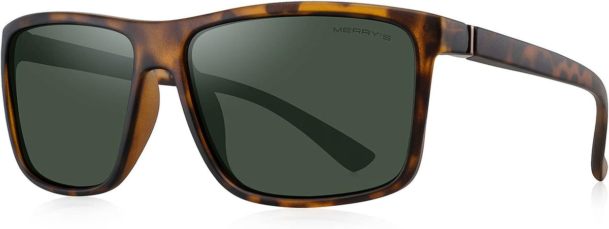 Rectangular Polarized Sports Sunglasses for Men Women Cycling Driving Fishing UV400 Protection S8225